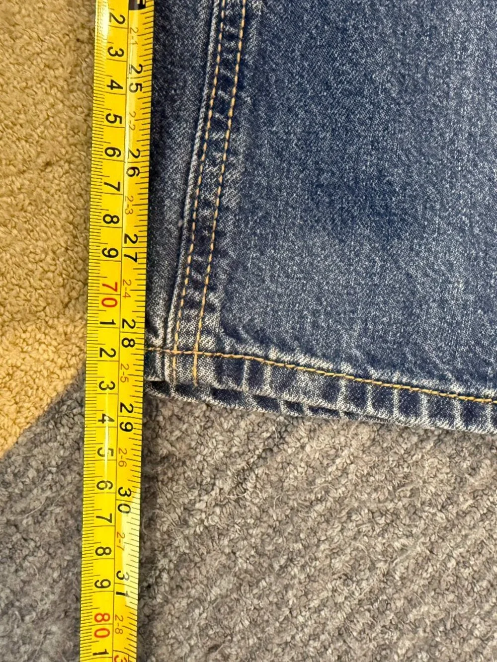 Old Navy Boys Loose Didley Bootcut Jeans Size 14 Dark Wash 100% Cotton